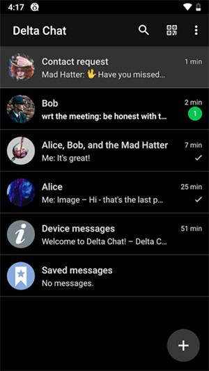 DeltaChat - 基于邮件的去中心化聊天应用 Hero图